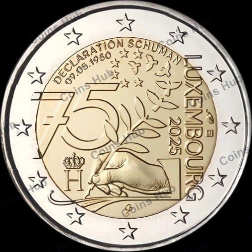 Luxembourg 2025 The 75th anniversary of the Robert Schuman declaration of 9 May 1950