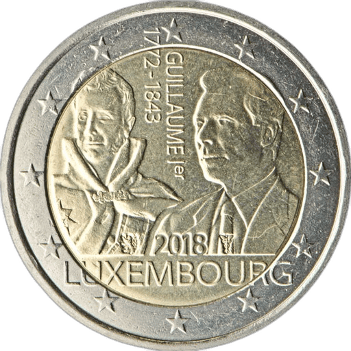 Luxembourg 2018 The 175th anniversary of the death of the Grand Duke Guillaume Ist