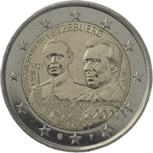Luxembourg 2021 The 100th anniversary of the Grand Duke Jean