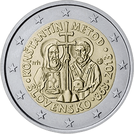 Slovakia 2013 1150th anniversary of the advent of the mission of Constantine and Methodius to Great Moravia