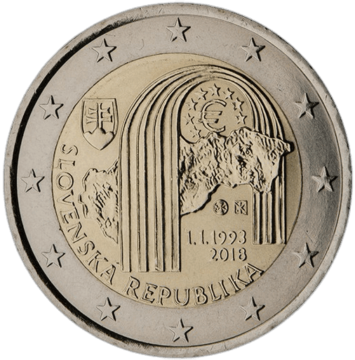 Slovakia 2018 The 25th anniversary of the establishment of the Slovak Republic