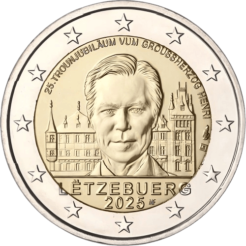 Luxembourg 2025 The 25th anniversary of the accession to the throne of Grand Duke Henri