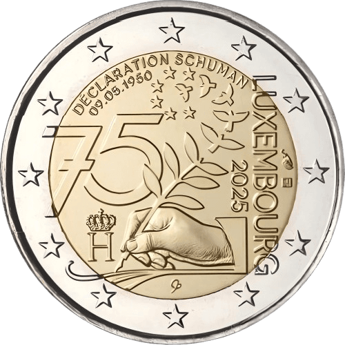 Luxembourg 2025 The 75th anniversary of the Robert Schuman declaration of 9 May 1950